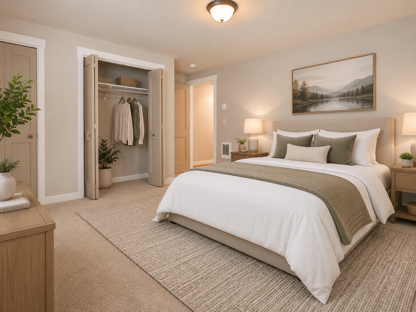 Spacious Bedrooms